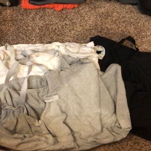 Nursing tanks. Old navy and Walmart brand.
